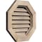 Ekena Millwork Octagonal Gable Vent Primed, Functional, Pine Gable Vent w/ Brick Mould Face Frame, 20"W x 20"H GVWOC20X2000SFPPI - alternate 5